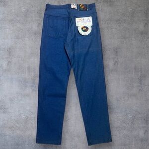 Vintage Fila denim jeans loose fit 90s new with tag